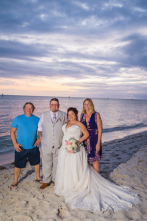 2023-11-24 Sherry and Rod Sunset Wedding At Smathers Beach-50