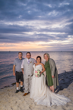 2023-11-24 Sherry and Rod Sunset Wedding At Smathers Beach-52