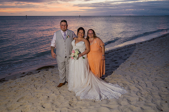 2023-11-24 Sherry and Rod Sunset Wedding At Smathers Beach-53