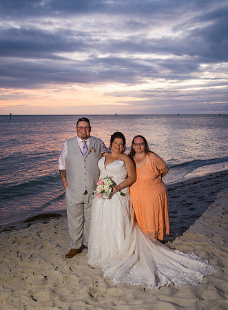2023-11-24 Sherry and Rod Sunset Wedding At Smathers Beach-54