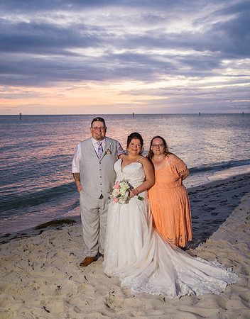2023-11-24 Sherry and Rod Sunset Wedding At Smathers Beach-55