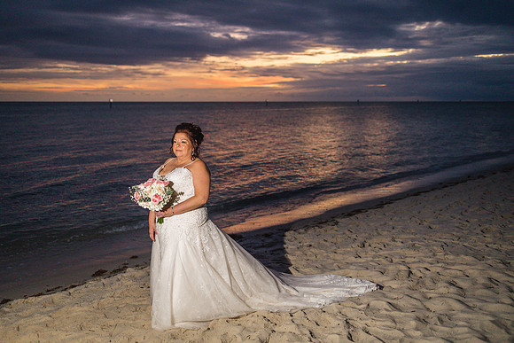 2023-11-24 Sherry and Rod Sunset Wedding At Smathers Beach-61
