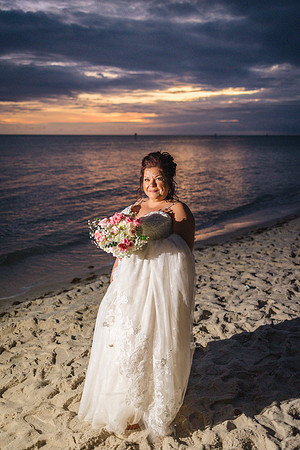 2023-11-24 Sherry and Rod Sunset Wedding At Smathers Beach-65