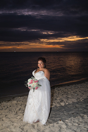 2023-11-24 Sherry and Rod Sunset Wedding At Smathers Beach-66