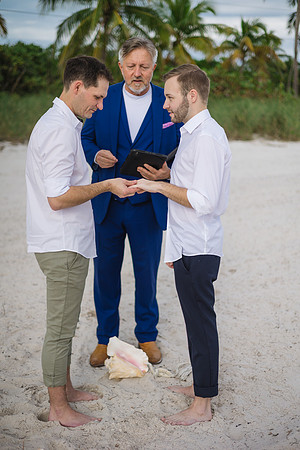 2023-12-30 Daniel  and Braiden Wedding At Smathers Beach_-38