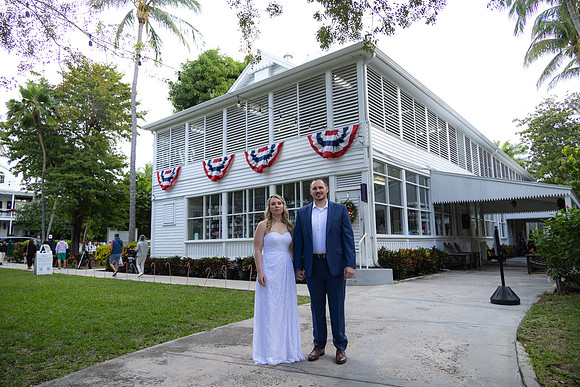 2023-12-30 Josh and Elizabeth  Sunset Wedding, Key West-33