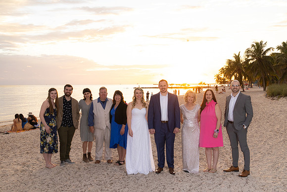 2023-12-30 Josh and Elizabeth  Sunset Wedding, Key West-85
