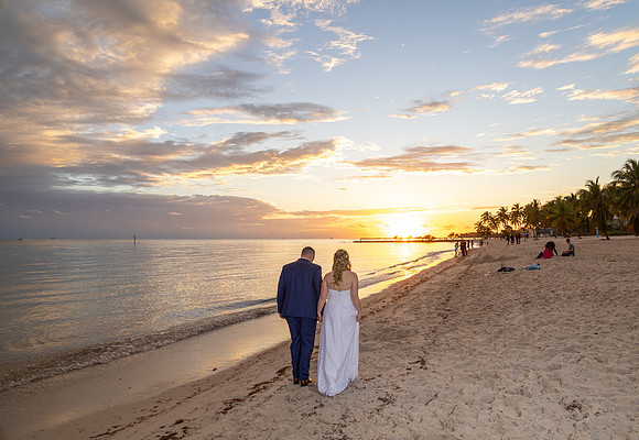 2023-12-30 Josh and Elizabeth  Sunset Wedding, Key West-90