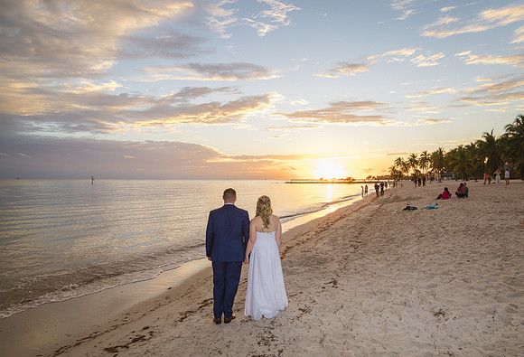 2023-12-30 Josh and Elizabeth  Sunset Wedding, Key West-89
