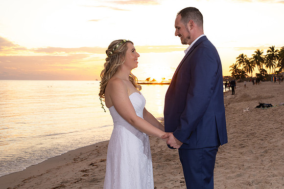 2023-12-30 Josh and Elizabeth  Sunset Wedding, Key West-105