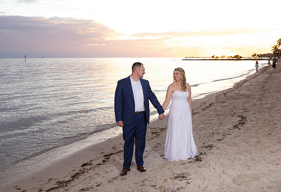 2023-12-30 Josh and Elizabeth  Sunset Wedding, Key West-122