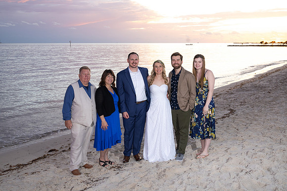 2023-12-30 Josh and Elizabeth  Sunset Wedding, Key West-129