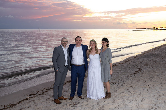 2023-12-30 Josh and Elizabeth  Sunset Wedding, Key West-134