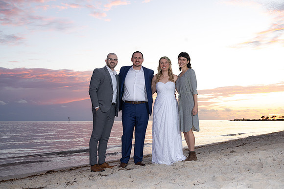 2023-12-30 Josh and Elizabeth  Sunset Wedding, Key West-136