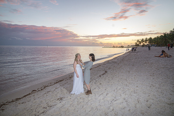 2023-12-30 Josh and Elizabeth  Sunset Wedding, Key West-138