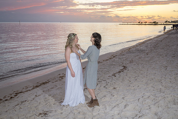 2023-12-30 Josh and Elizabeth  Sunset Wedding, Key West-139