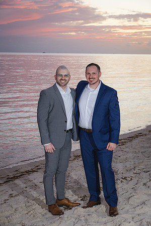2023-12-30 Josh and Elizabeth  Sunset Wedding, Key West-148
