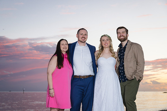2023-12-30 Josh and Elizabeth  Sunset Wedding, Key West-155