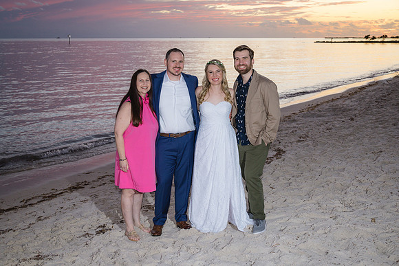 2023-12-30 Josh and Elizabeth  Sunset Wedding, Key West-154
