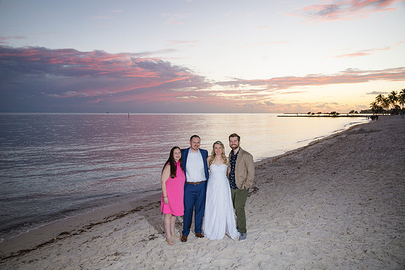 2023-12-30 Josh and Elizabeth  Sunset Wedding, Key West-157