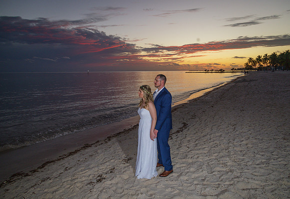2023-12-30 Josh and Elizabeth  Sunset Wedding, Key West-160