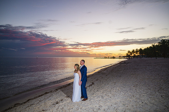 2023-12-30 Josh and Elizabeth  Sunset Wedding, Key West-161