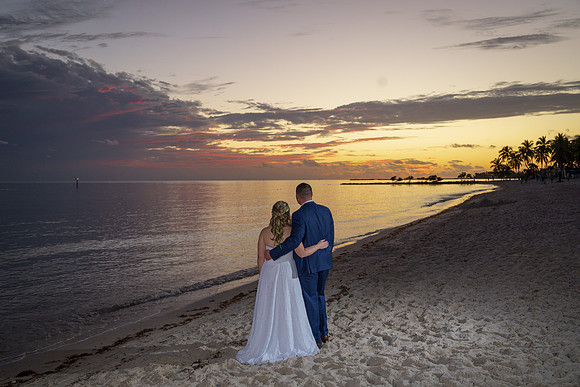 2023-12-30 Josh and Elizabeth  Sunset Wedding, Key West-163