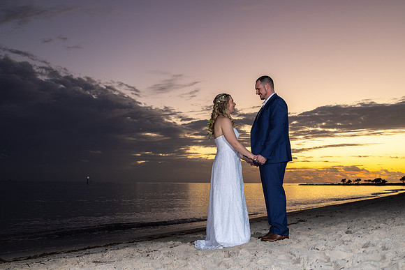 2023-12-30 Josh and Elizabeth  Sunset Wedding, Key West-169