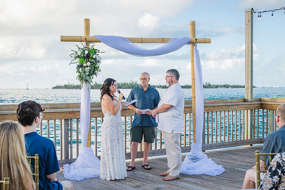 2023-11-17  Andrea and Pete Wedding, Ocean Key Resort and Spa, Key West   Part 3  -3472