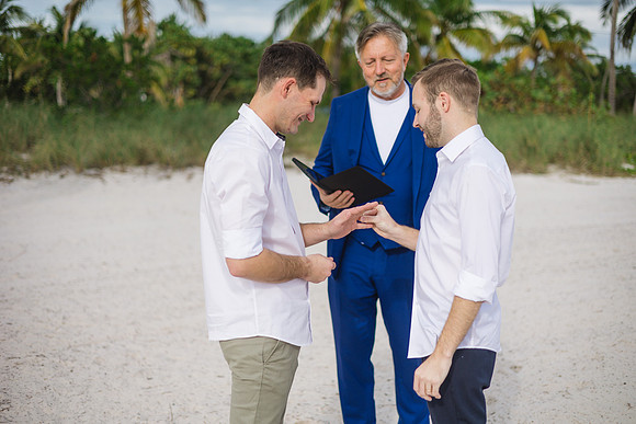 2023-12-30 Daniel  and Braiden Wedding At Smathers Beach_-43