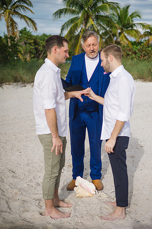 2023-12-30 Daniel  and Braiden Wedding At Smathers Beach_-46