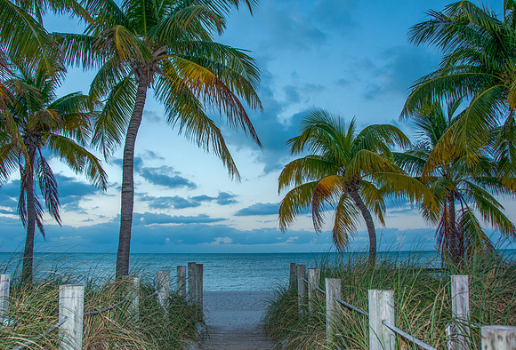 Key West Smathers Beach Sunrise