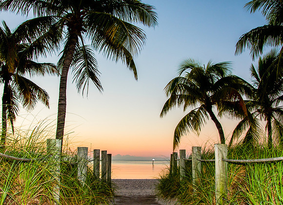 Key West Smathers Beach Sunrise